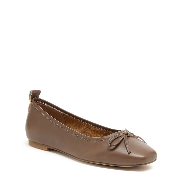 Kelsi Dagger Frankie Taupe Ballet Flats