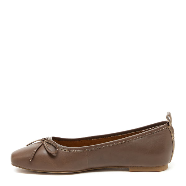 Kelsi Dagger Frankie Taupe Ballet Flats
