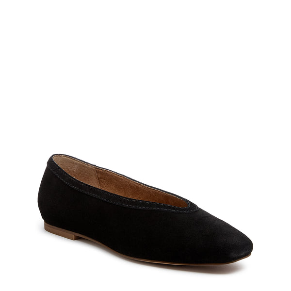 Kelsi Dagger Freya Black Ballet Flats