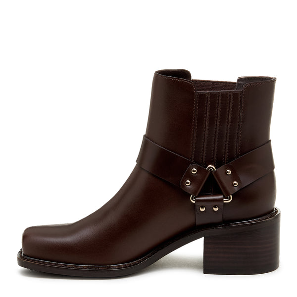 Kelsi Dagger Gamma Cacao Biker Bootie