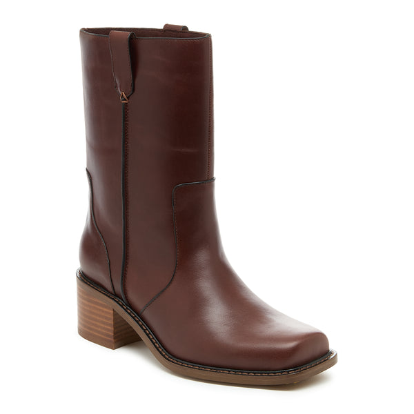 Kelsi Dagger Gavin Cinnamon Mid-Calf Boot