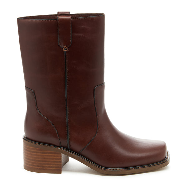 kelsi dagger Gavin Cinnamon Mid-Calf Boot