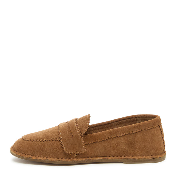 Kelsi Dagger Harley Honey Brown Loafer