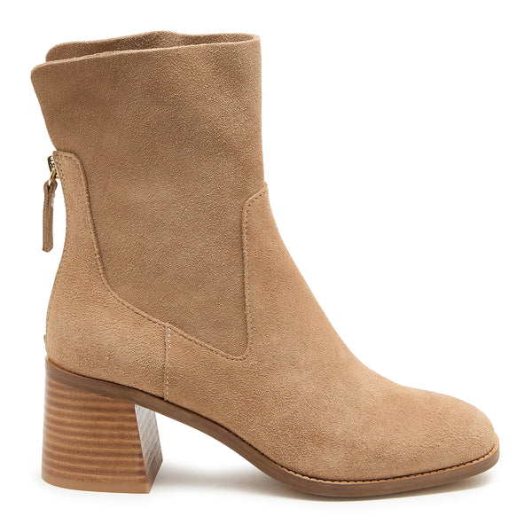 kelsi dagger Island Almond Suede Booties