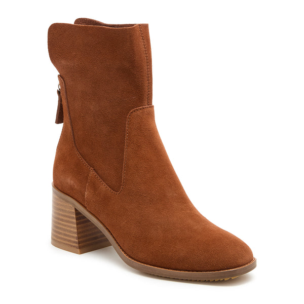 Kelsi Dagger Island Hickory Suede Booties