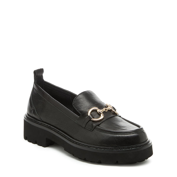 Kelsi Dagger Jemmie Black Lug Loafer