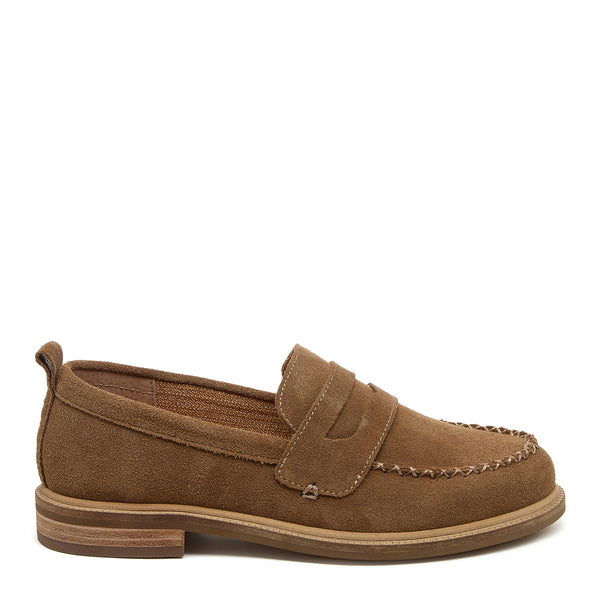kelsi dagger Lens Armadillo Suede Loafers