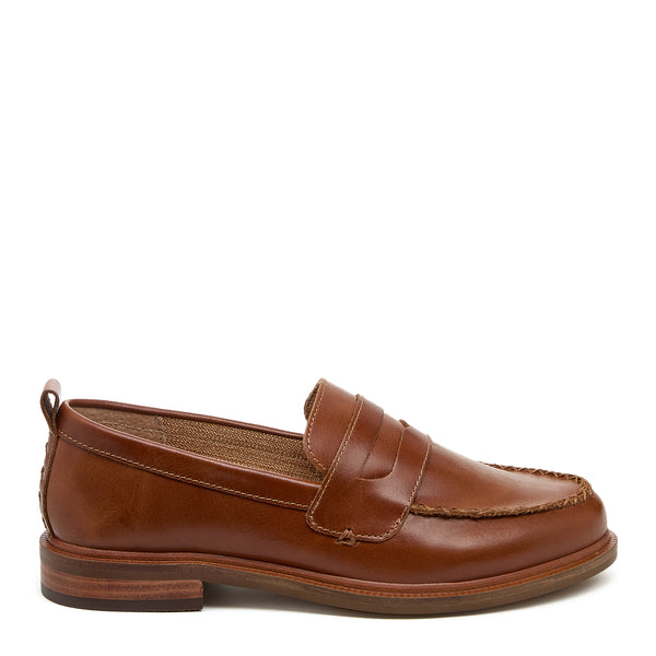 kelsi dagger Lens Caramel Leather Loafers