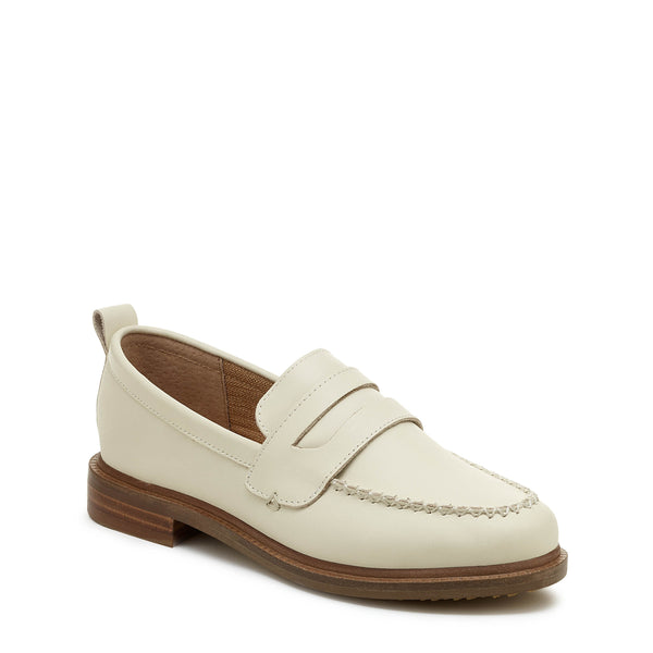 Kelsi Dagger Lens Salt Natural Leather Loafers