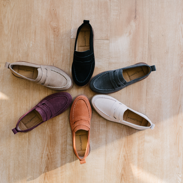 Kelsi Dagger Lens Salt Natural Leather Loafers