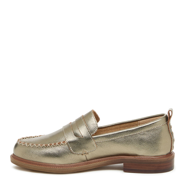 Kelsi Dagger Lens Warm Steel Loafers