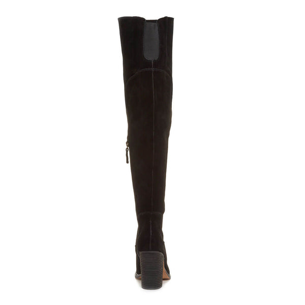 Kelsi Dagger Logan Black Wide Calf Boots