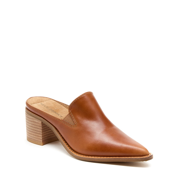 Kelsi Dagger Mason Caramel Pointed Toe Mules