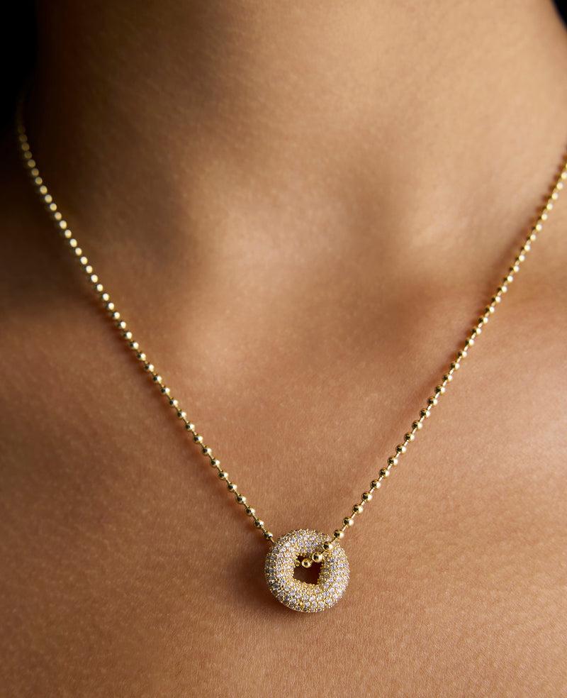 Kenneth Cole BONBONWHIMS Mental Health Coalition Charm Necklace - Black