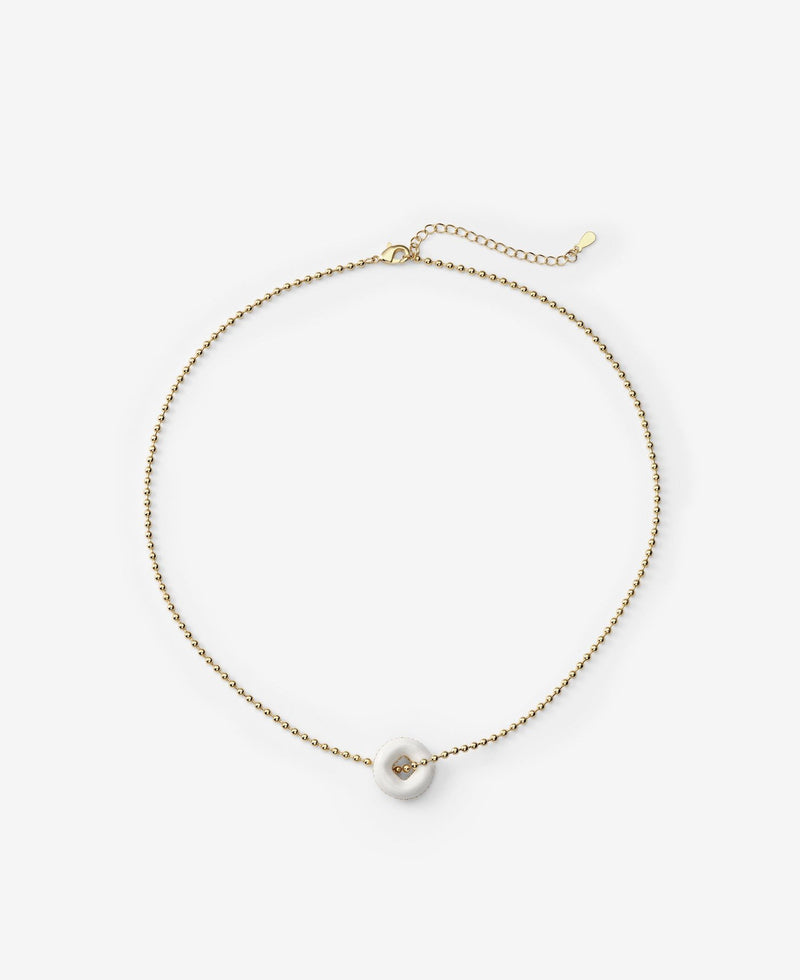 Kenneth Cole BONBONWHIMS Mental Health Coalition Charm Necklace - White