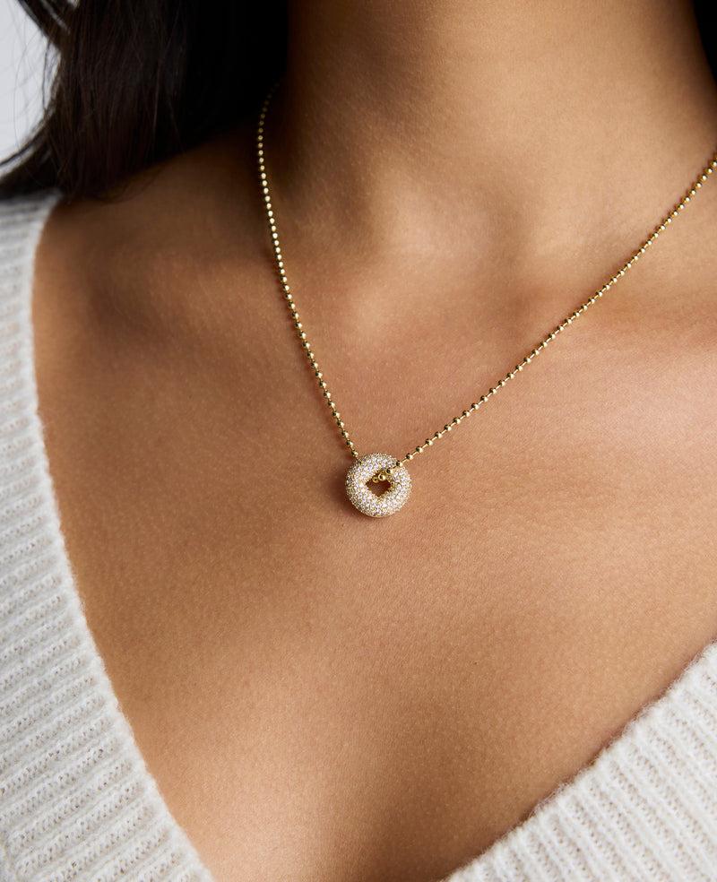 Kenneth Cole BONBONWHIMS Mental Health Coalition Charm Necklace - White