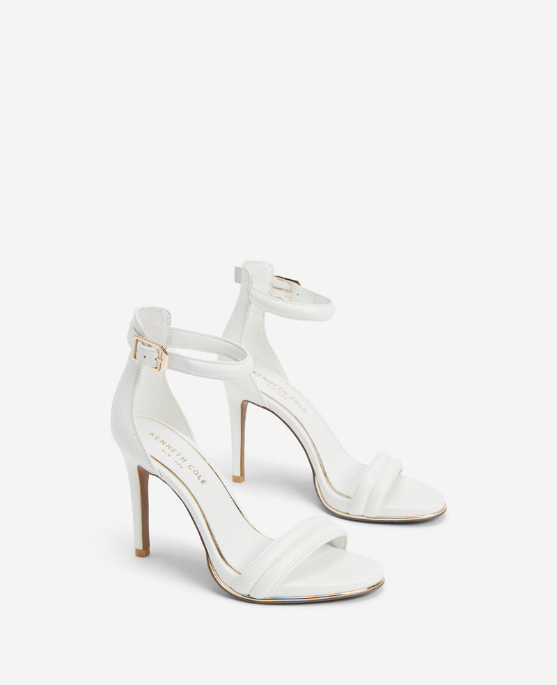 Kenneth Cole Brooke Bridal Ankle Strap Heeled Sandal