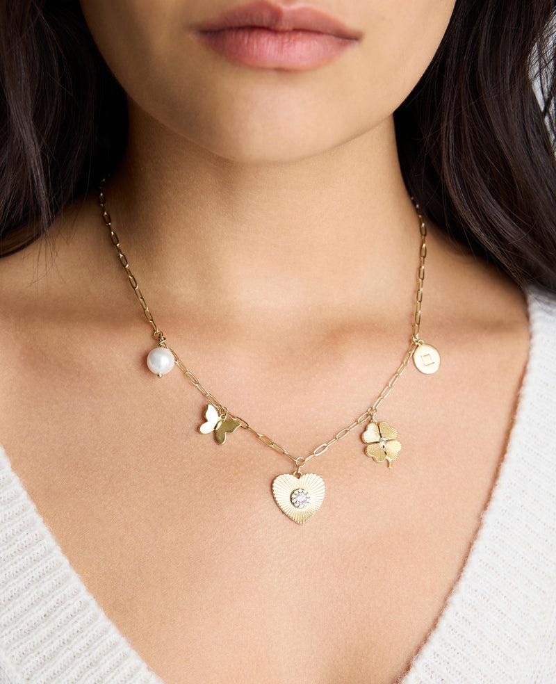 kenneth cole Jennifer Miller Mental Health Coalition Charm Necklace