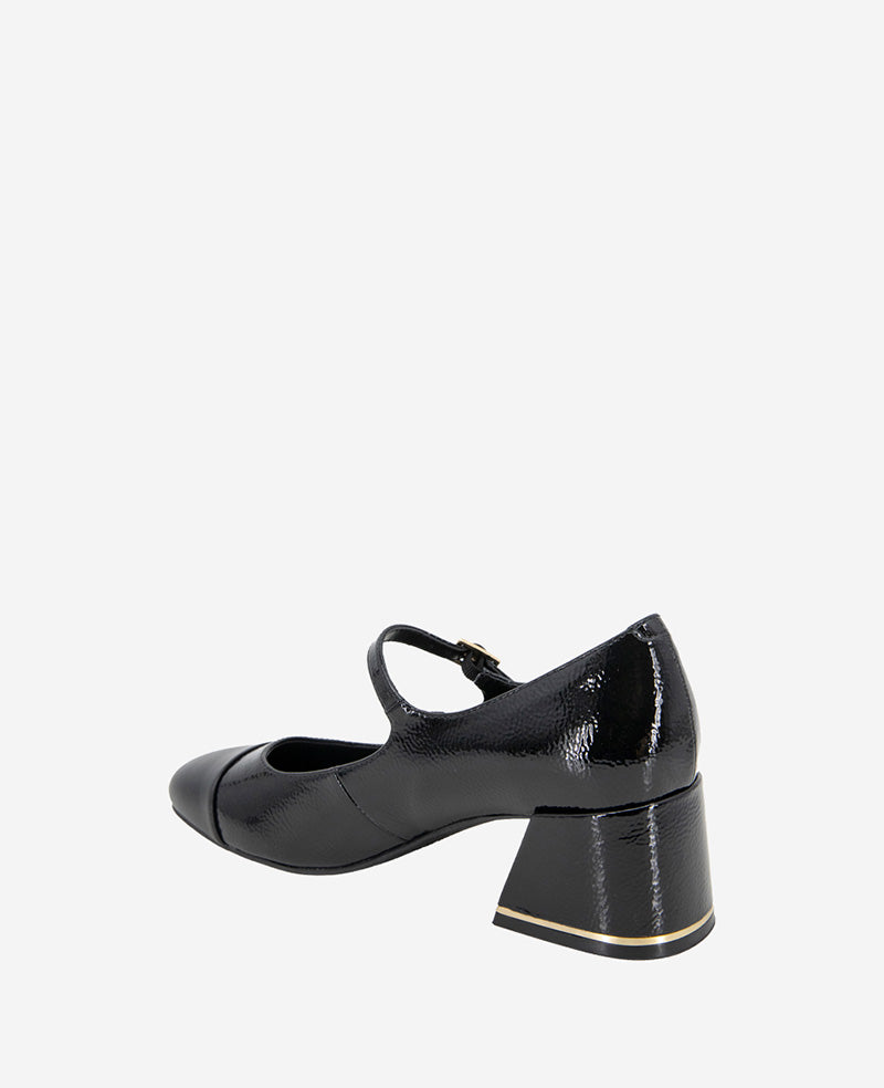 Kenneth Cole Alec Patent Cap Toe Mary Jane