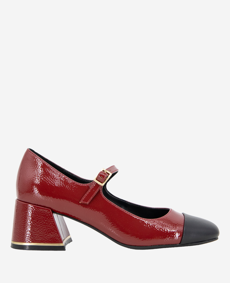 kenneth cole Alec Patent Cap Toe Mary Jane