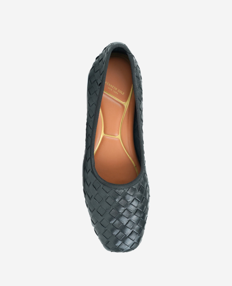 Kenneth Cole Birdie Woven Leather Pump