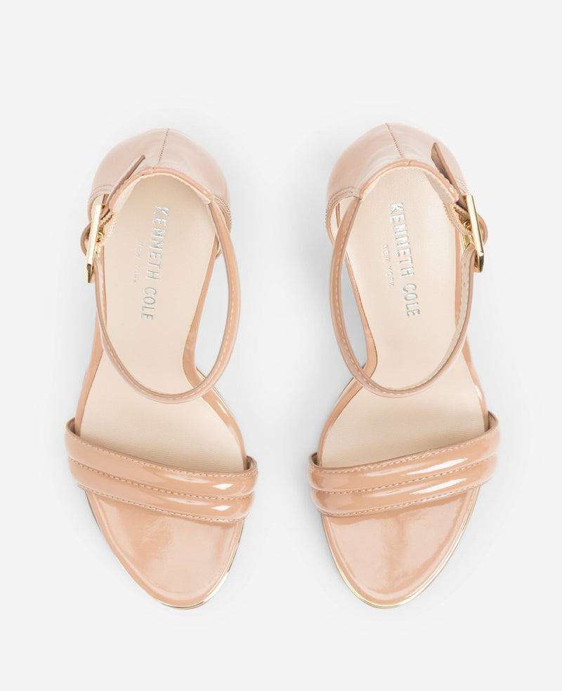 Kenneth Cole Brooke Ankle Strap Heeled Sandal