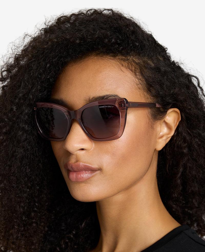 Kenneth Cole Cat Eye Acetate Sunglasses