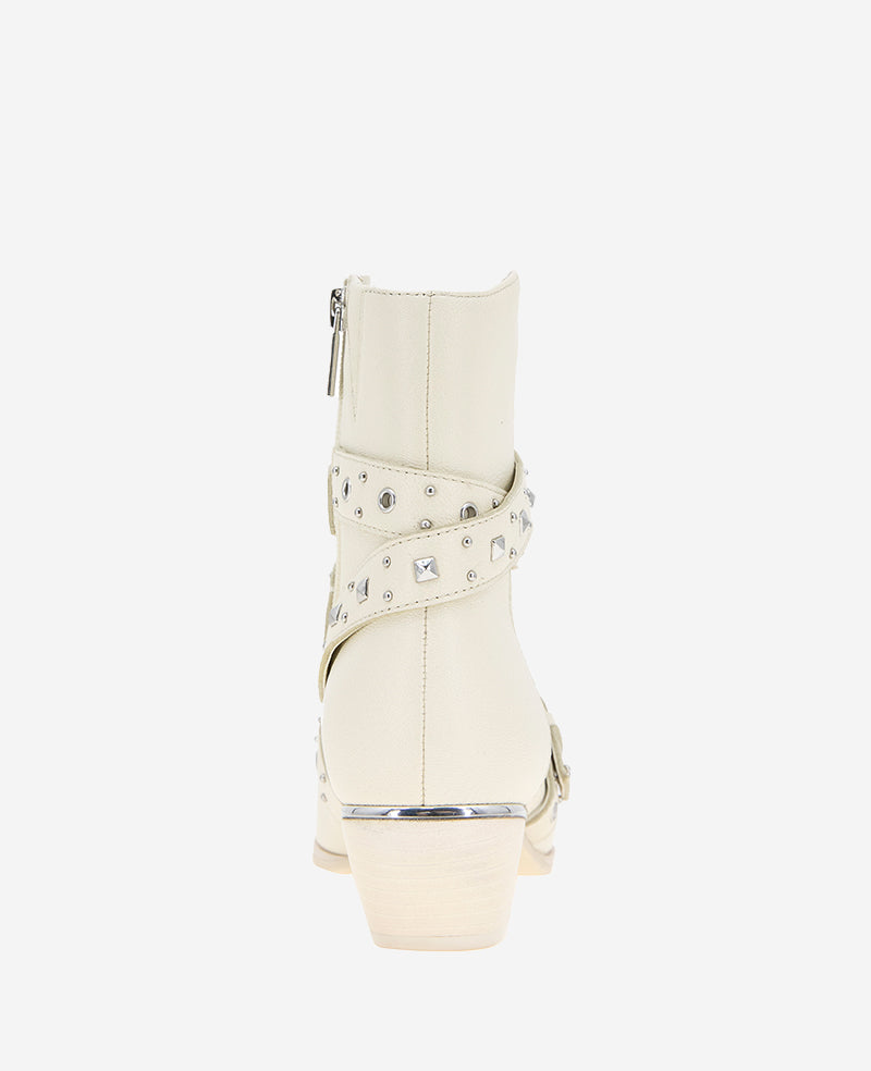 Kenneth Cole Cheyenne Leather Stud Bootie