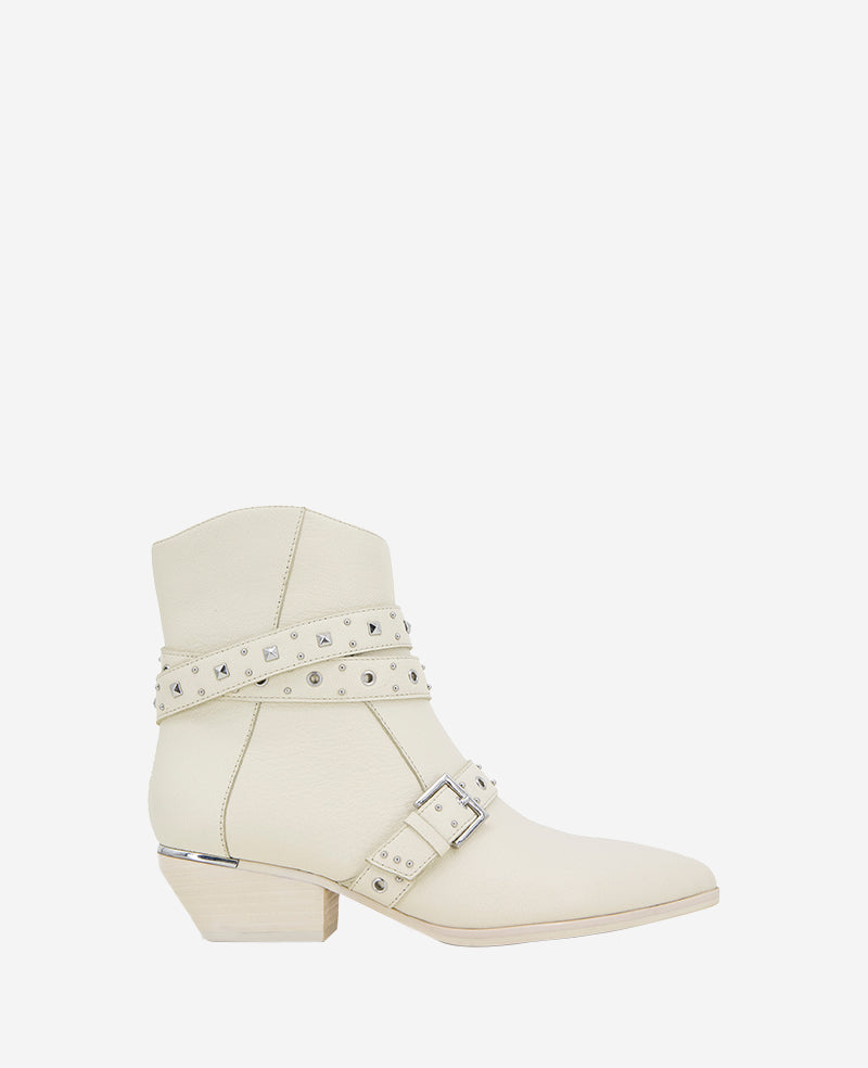 kenneth cole Cheyenne Leather Stud Bootie