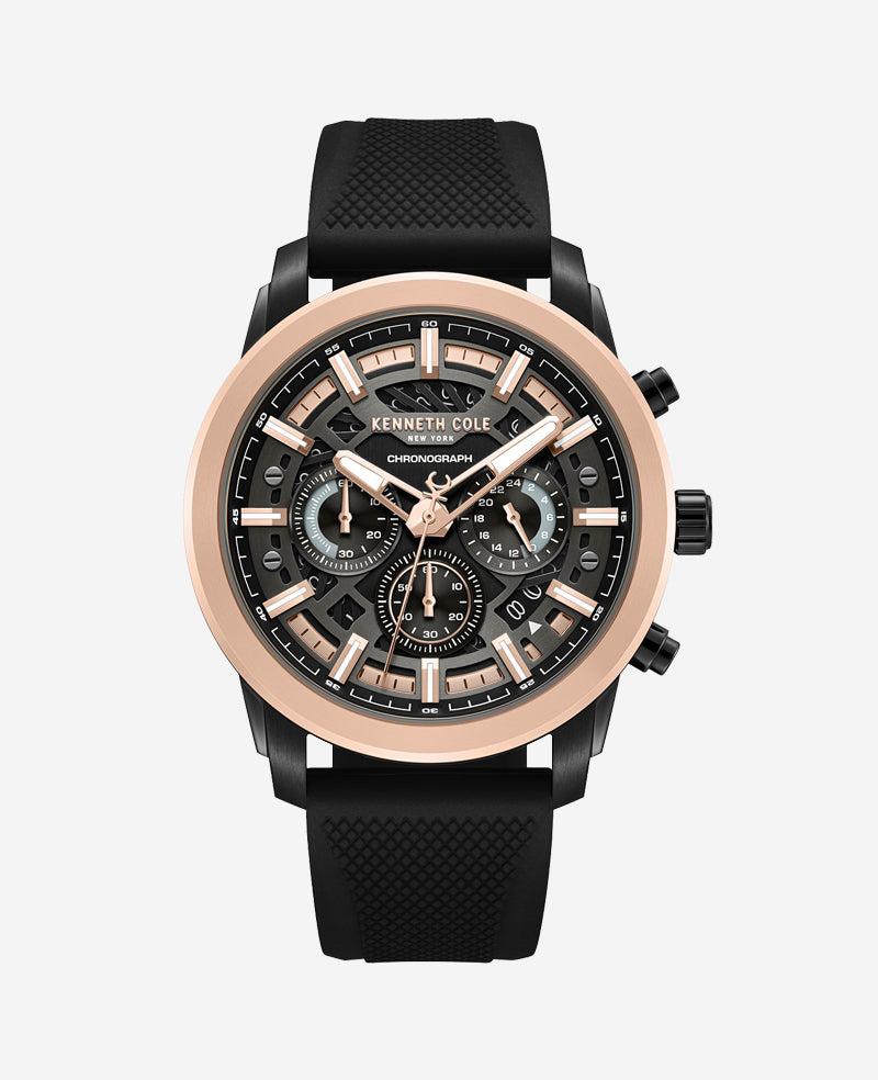 kenneth cole Chronograph Sport Silicone Watch