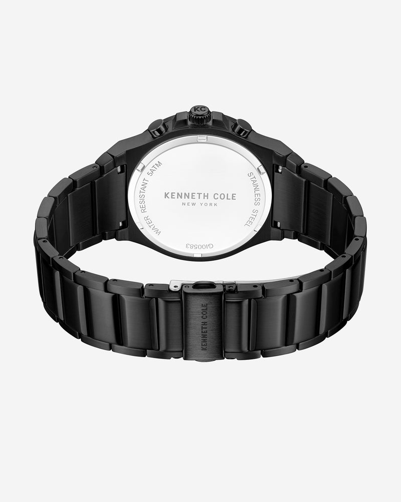 Kenneth Cole Classic Bracelet Watch With Date Disc