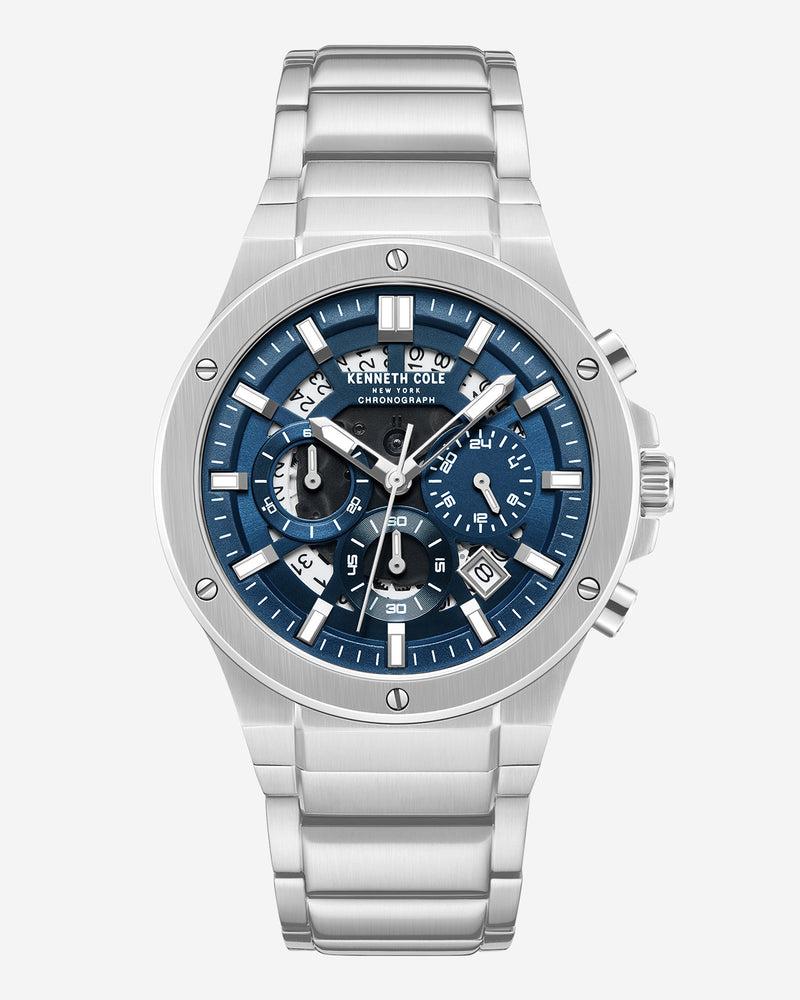 kenneth cole Classic Bracelet Watch With Date Disc