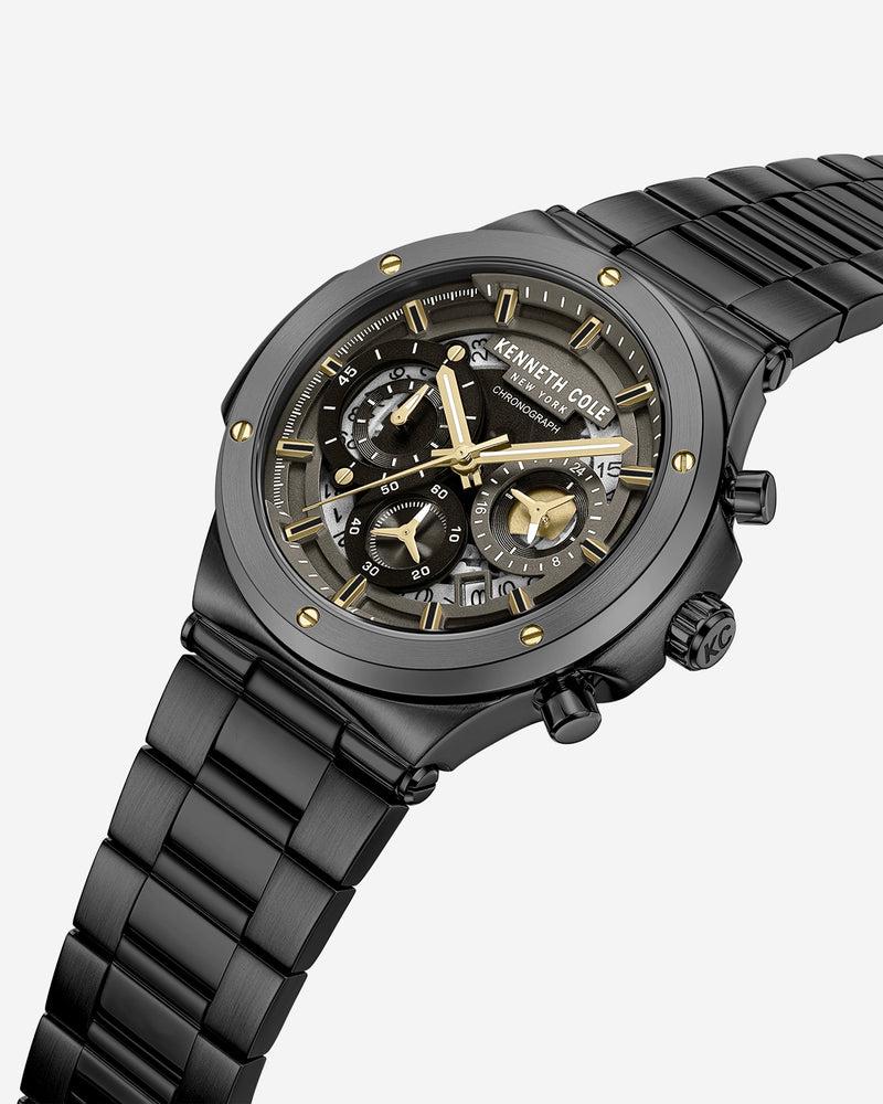 Kenneth Cole Contrast Dress Sport Watch