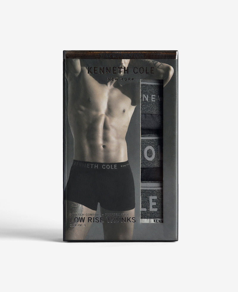 Kenneth Cole Cotton Stretch Trunks 3-Pack
