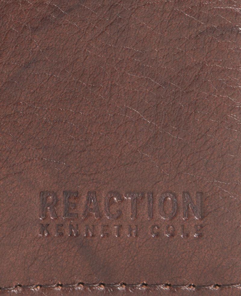 Kenneth Cole Crunch Leather Slimfold Wallet