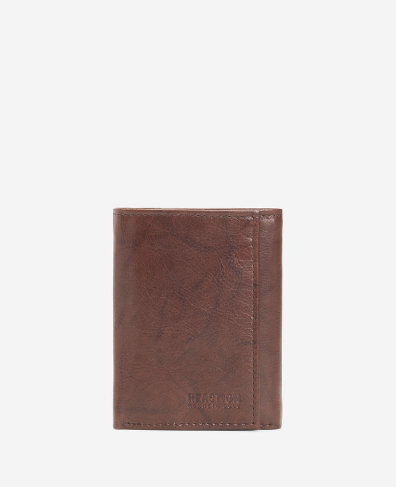 kenneth cole Crunch Leather Slimfold Wallet