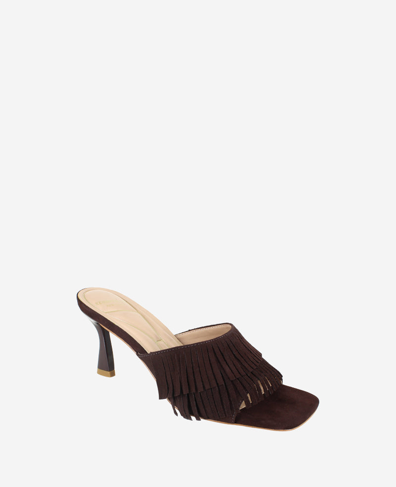Kenneth Cole Darby Suede Fringe Heel
