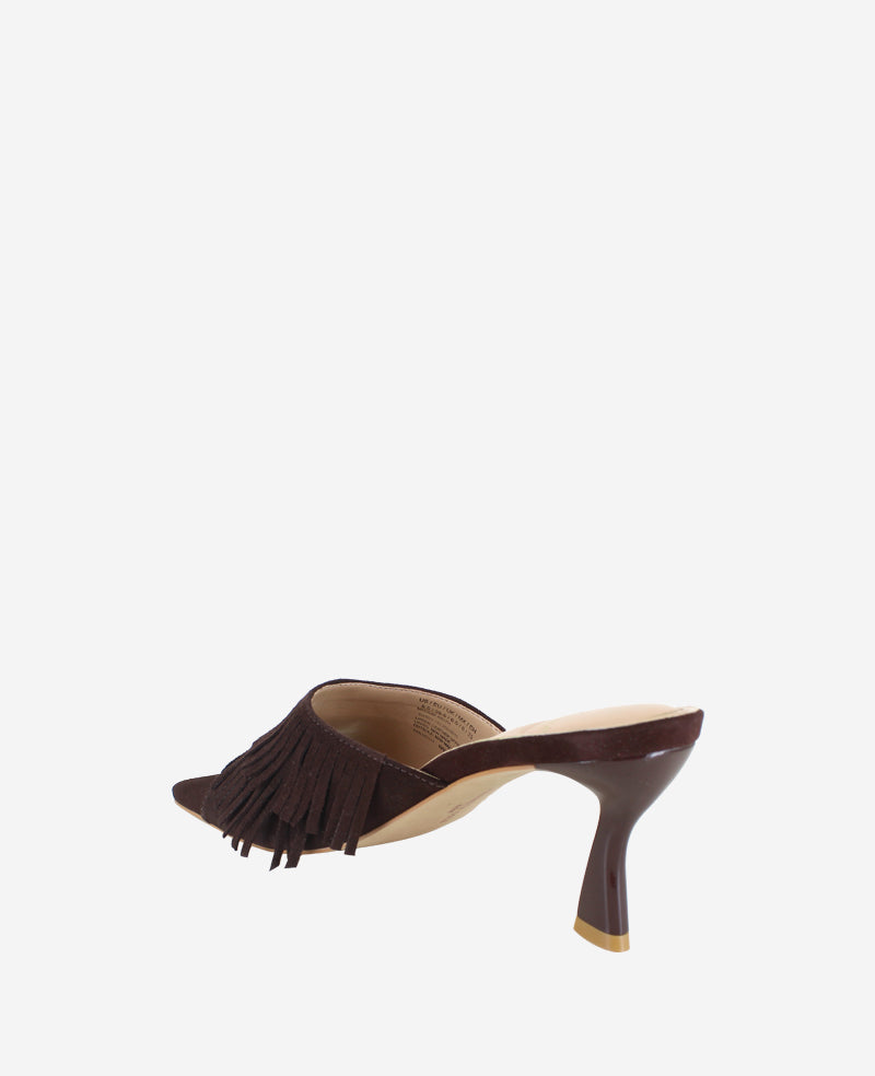 Kenneth Cole Darby Suede Fringe Heel