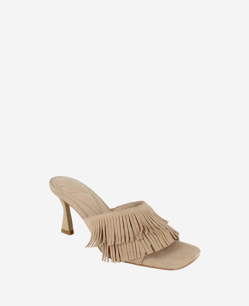 Kenneth Cole Darby Suede Fringe Heel