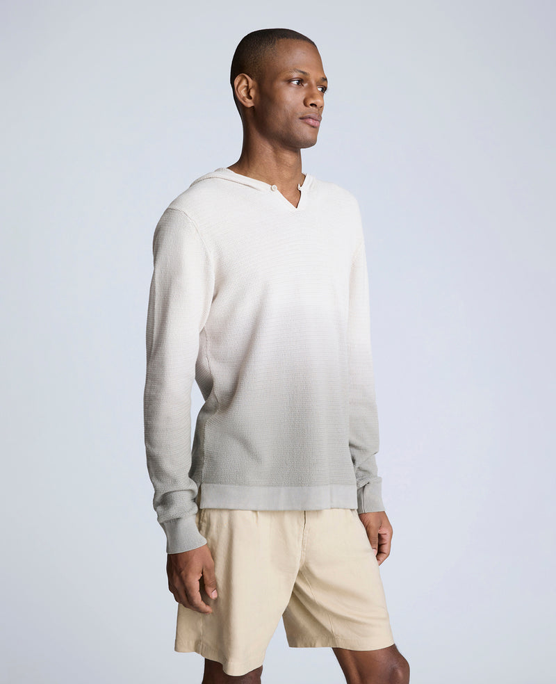 Kenneth Cole Dip Dye Sweater Hoodie