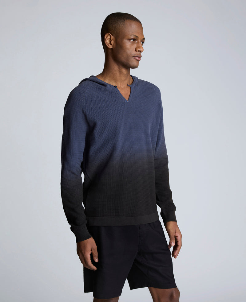 Kenneth Cole Dip Dye Sweater Hoodie