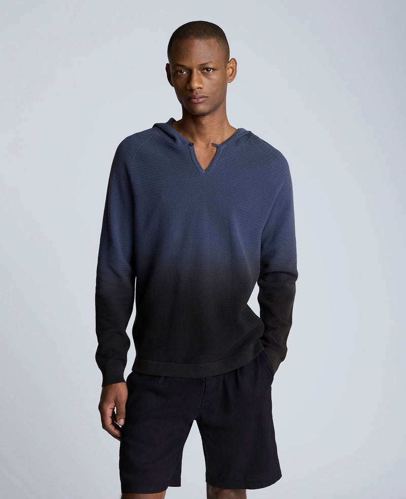 kenneth cole Dip Dye Sweater Hoodie