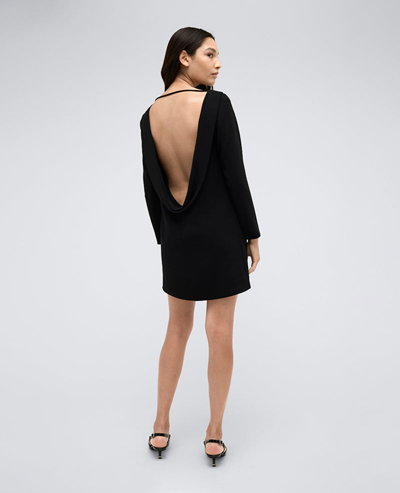 kenneth cole Draped Back Shift Dress