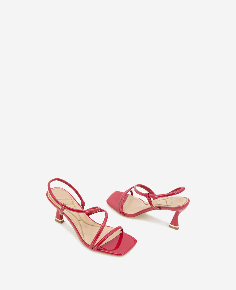 Kenneth Cole Dreama Patent Strappy Heel Sandal
