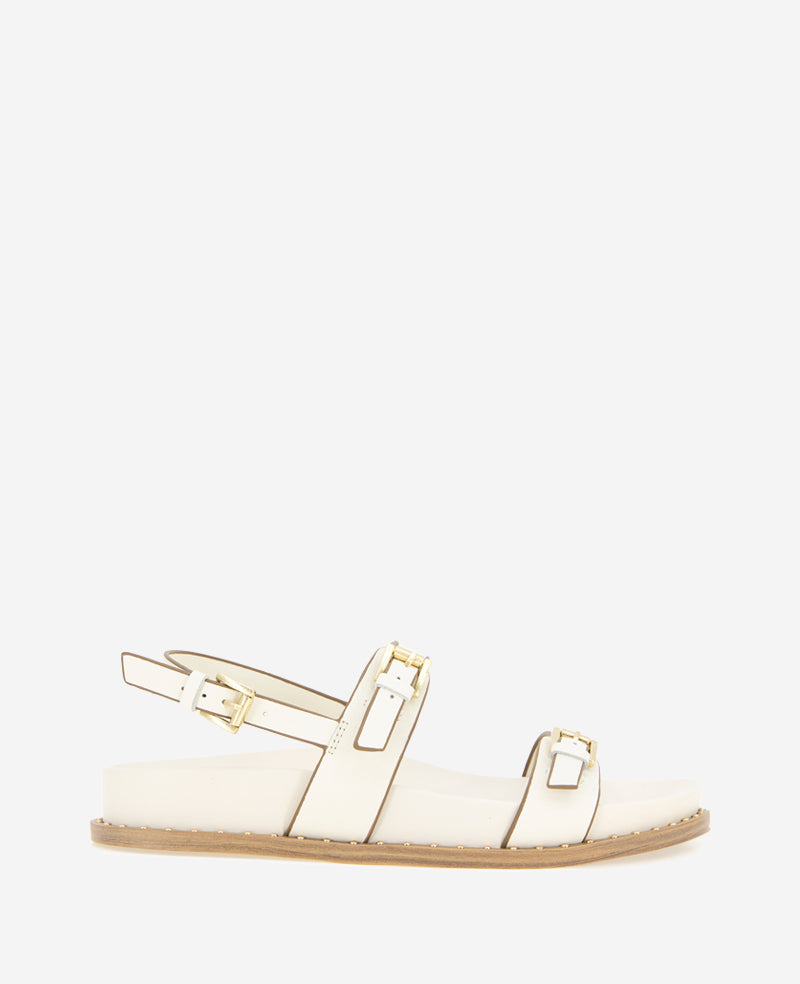 kenneth cole Drinity Leather Band Buckle Sandal