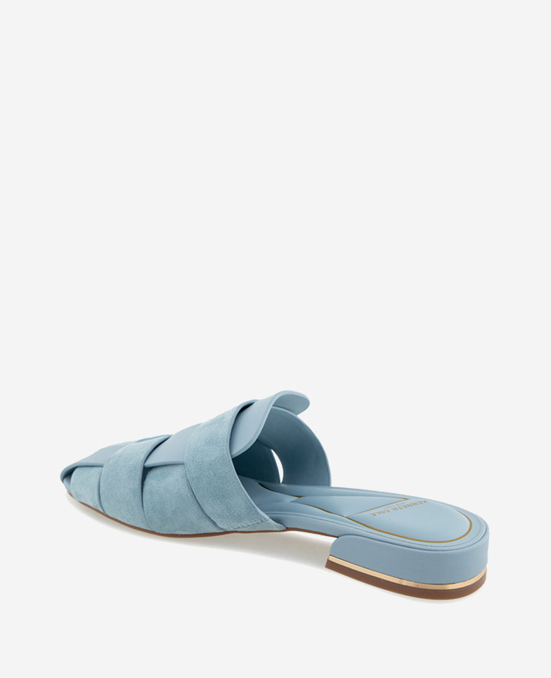 Kenneth Cole Faina Leather Fisherman Slide Sandal