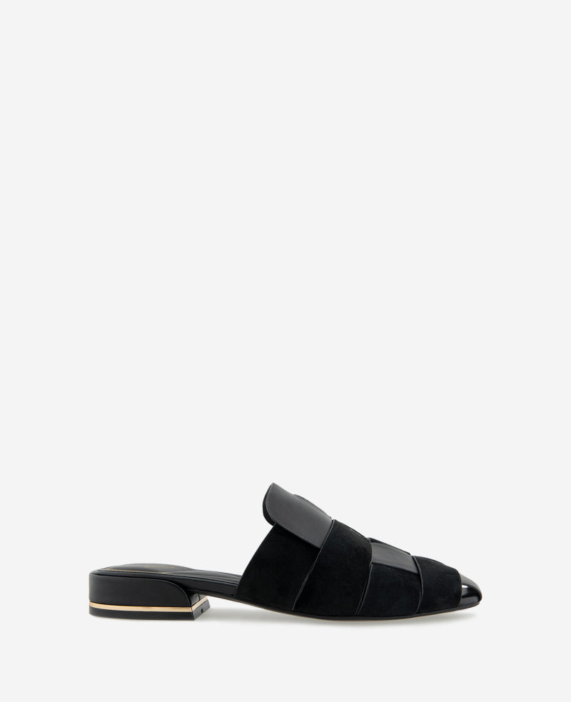 kenneth cole Faina Leather Fisherman Slide Sandal