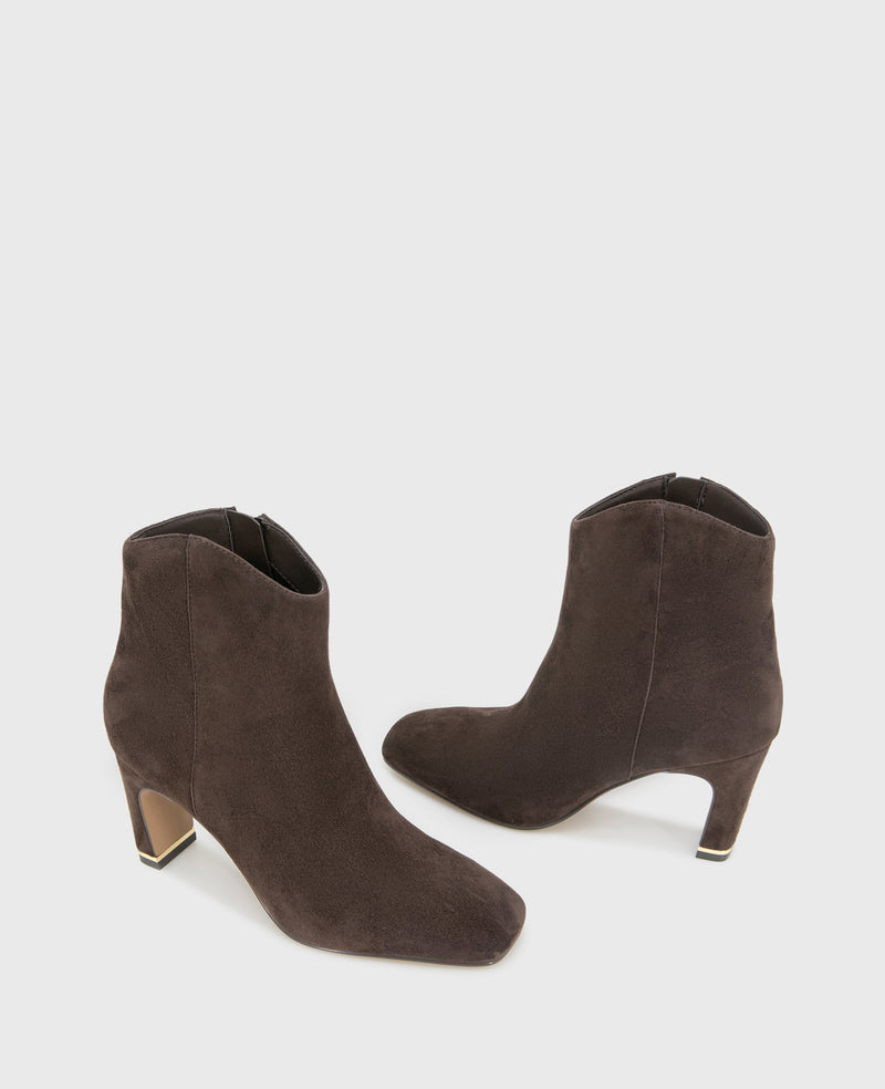 Kenneth Cole Grizelda Suede Heel Boot