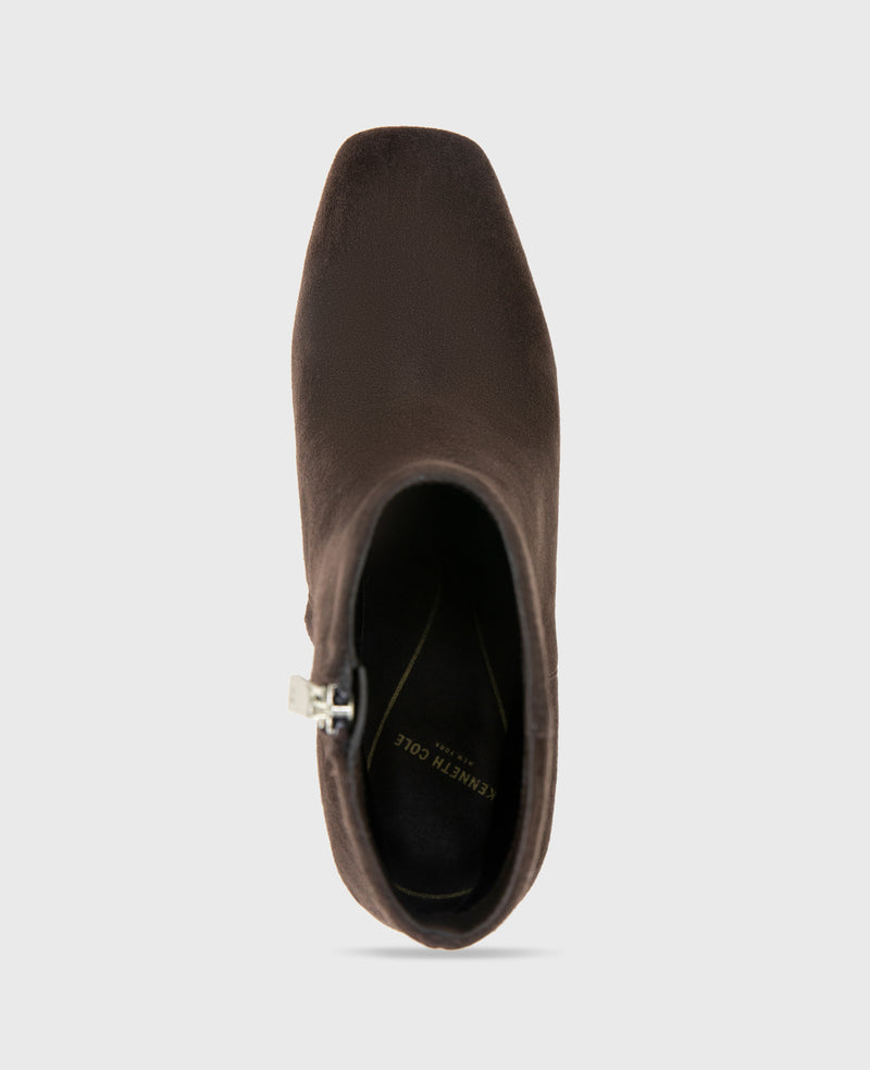 Kenneth Cole Grizelda Suede Heel Boot