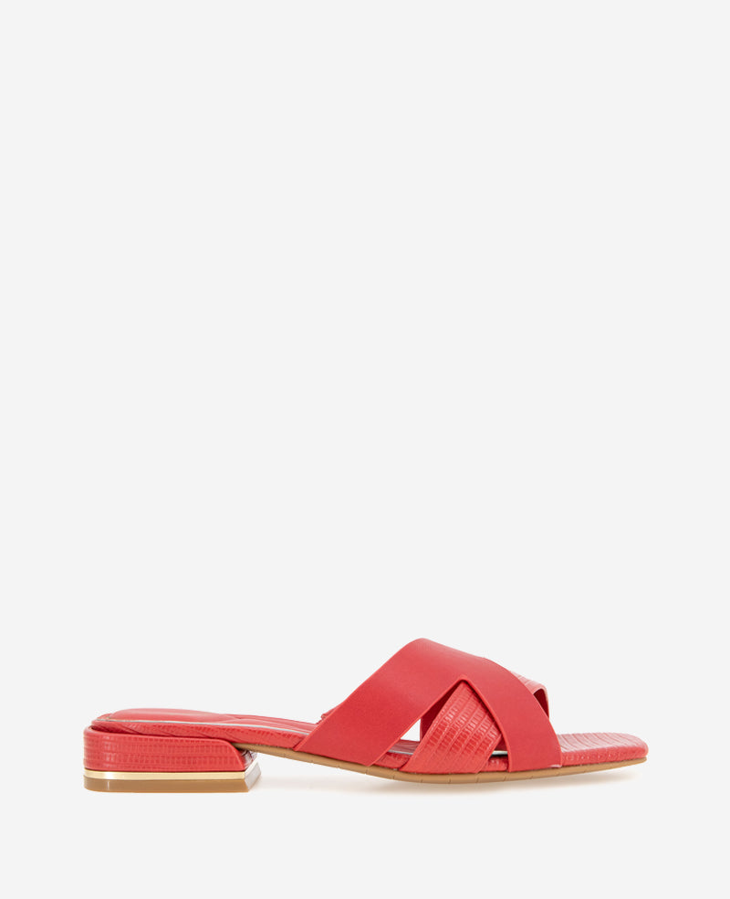 kenneth cole Issa Embossed Lizard Sandal